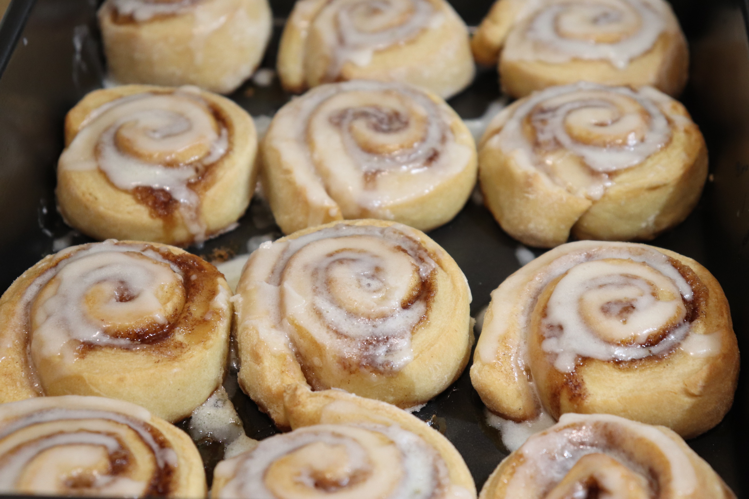 Classic Glazed Cinnamon Rolls