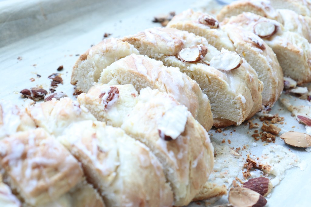 Orange Glazed Almond&nbsp;Bread