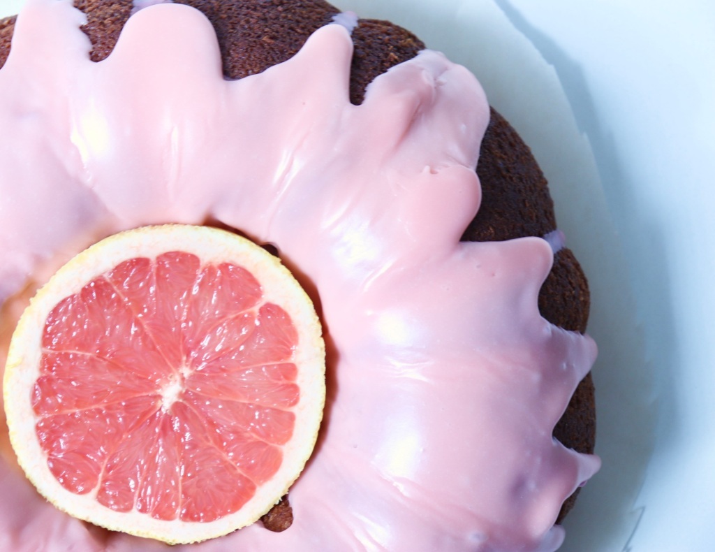 Grapefruit Cake : fluffy & flavourful