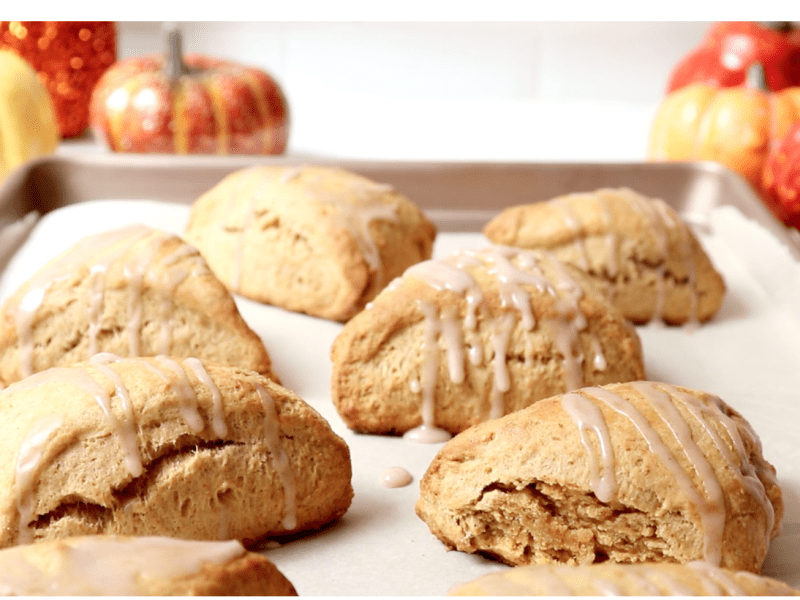 Pumpkin Spice Scones